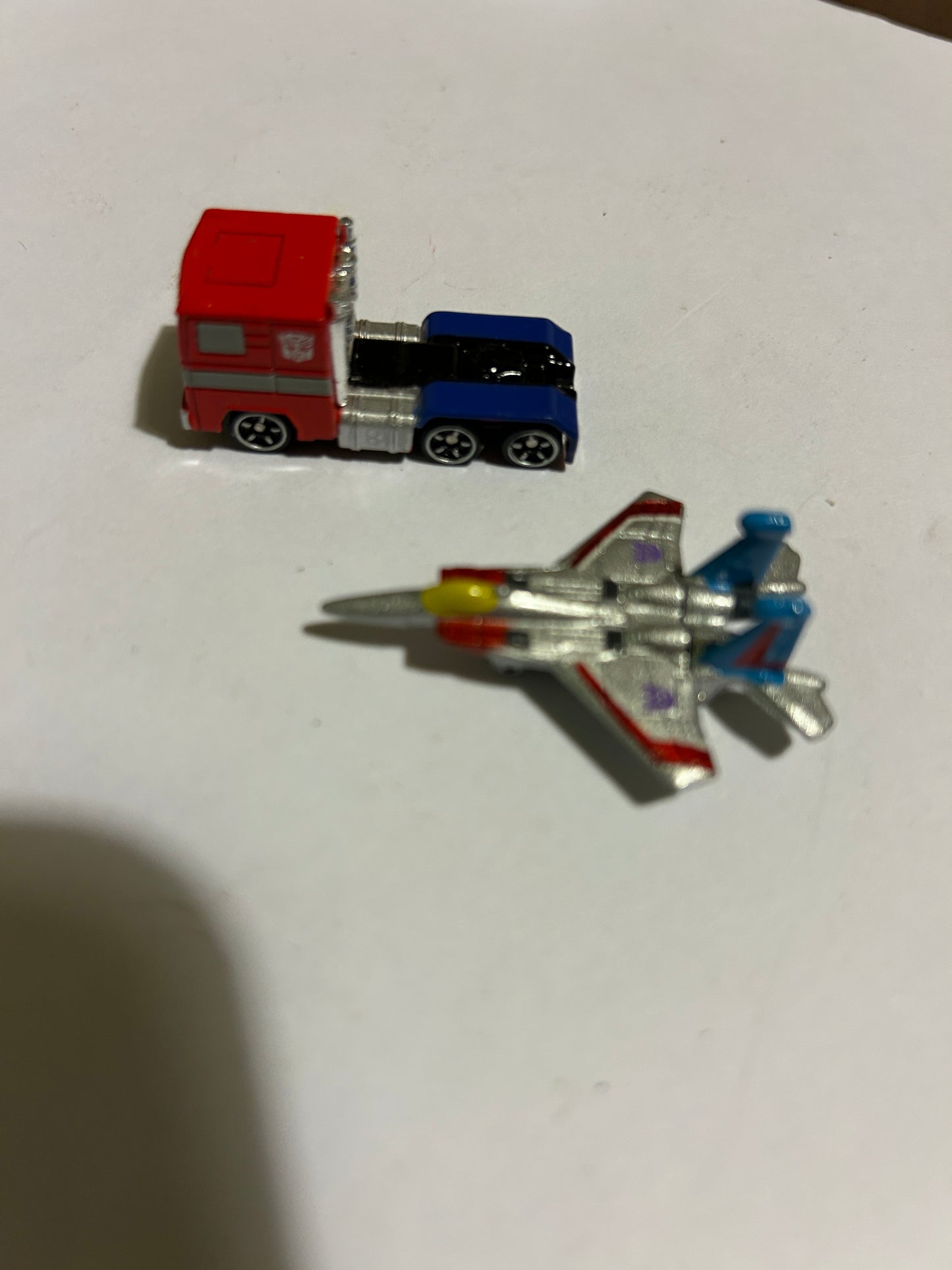 TF Jada Toys metal G1 Optimus Prime and Starscream