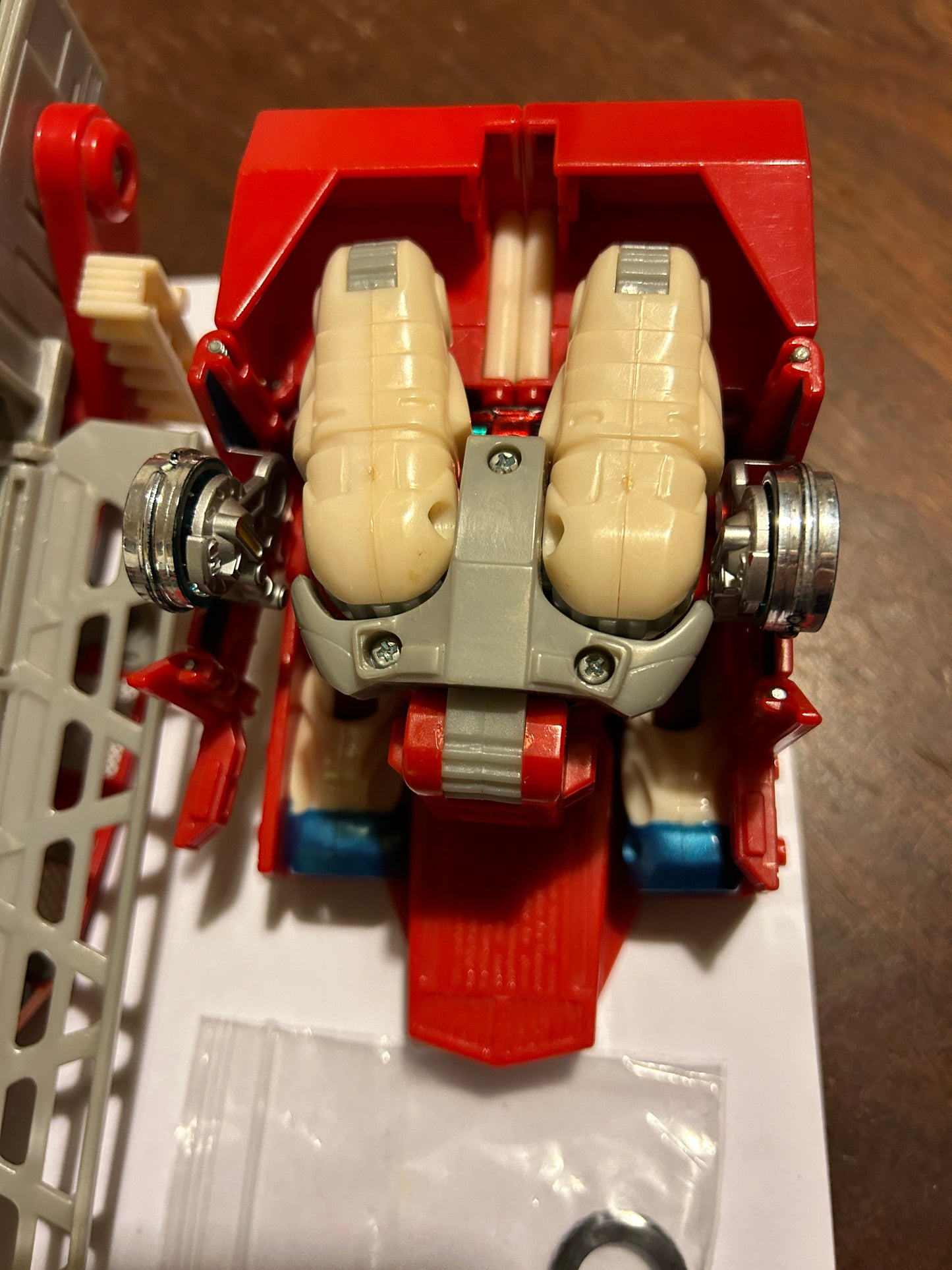 TF RID2001 Optimus Prime incomplete