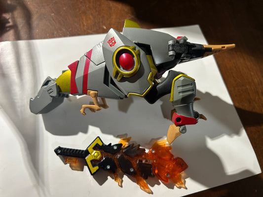 TF Animated Takara Japanese Grimlock voyager TA17