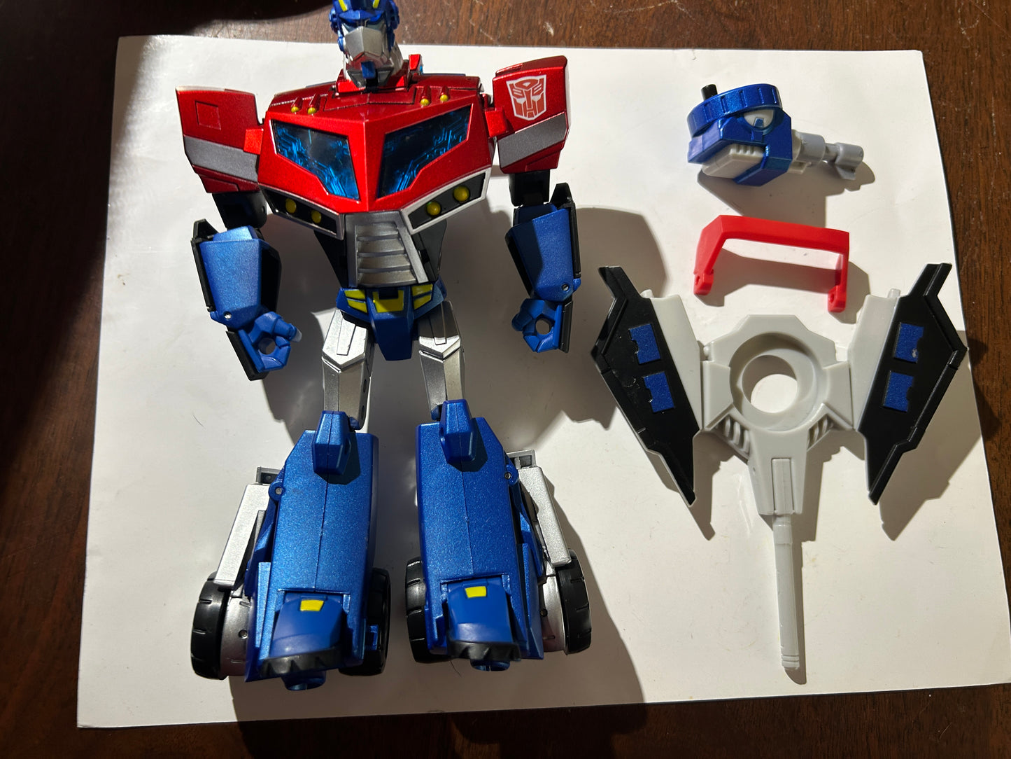 TF Animated Takara Japanese Optimus Prime voyager TA01