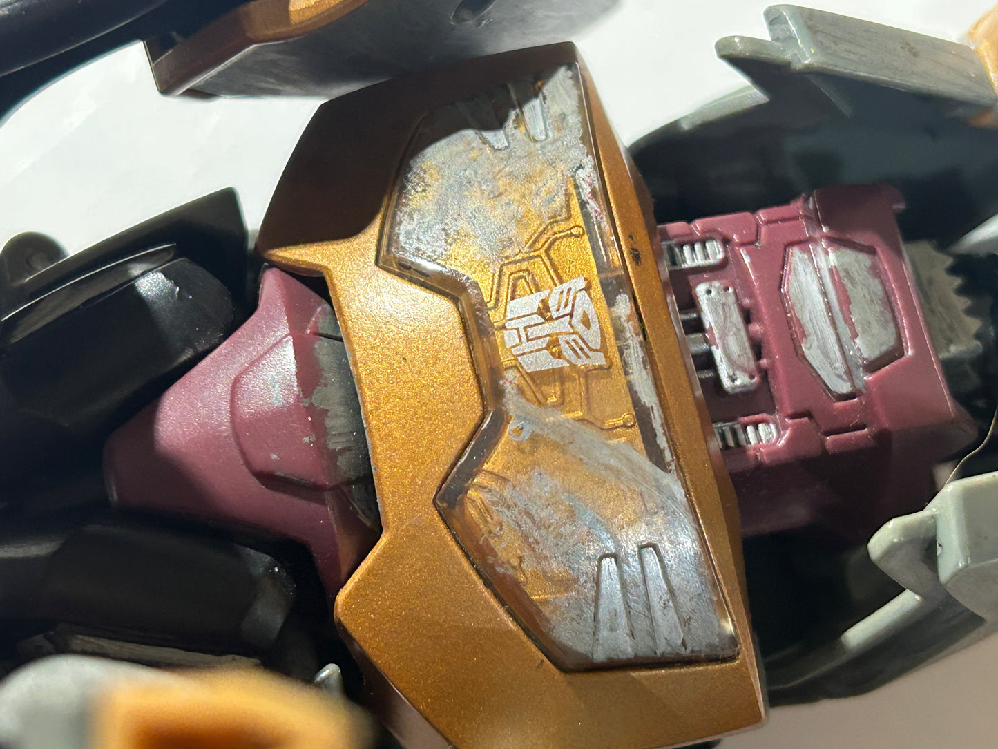TF Animated Grimlock voyager CUSTOM incomplete