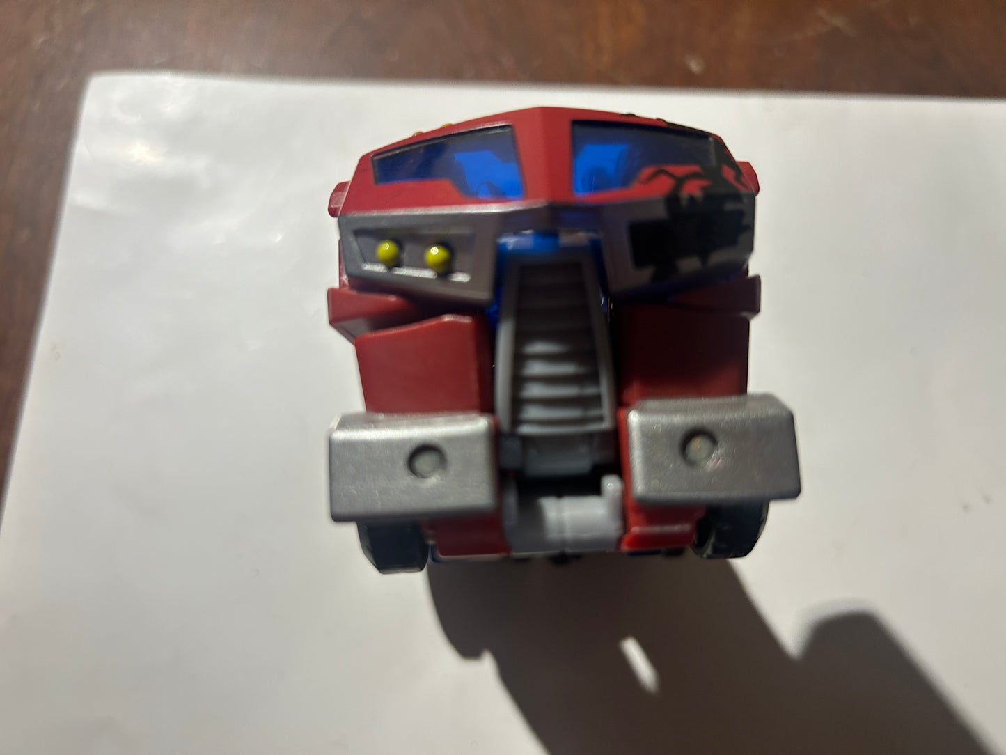 TF Animated Optimus Prime from Battle Begins giftset incomplete