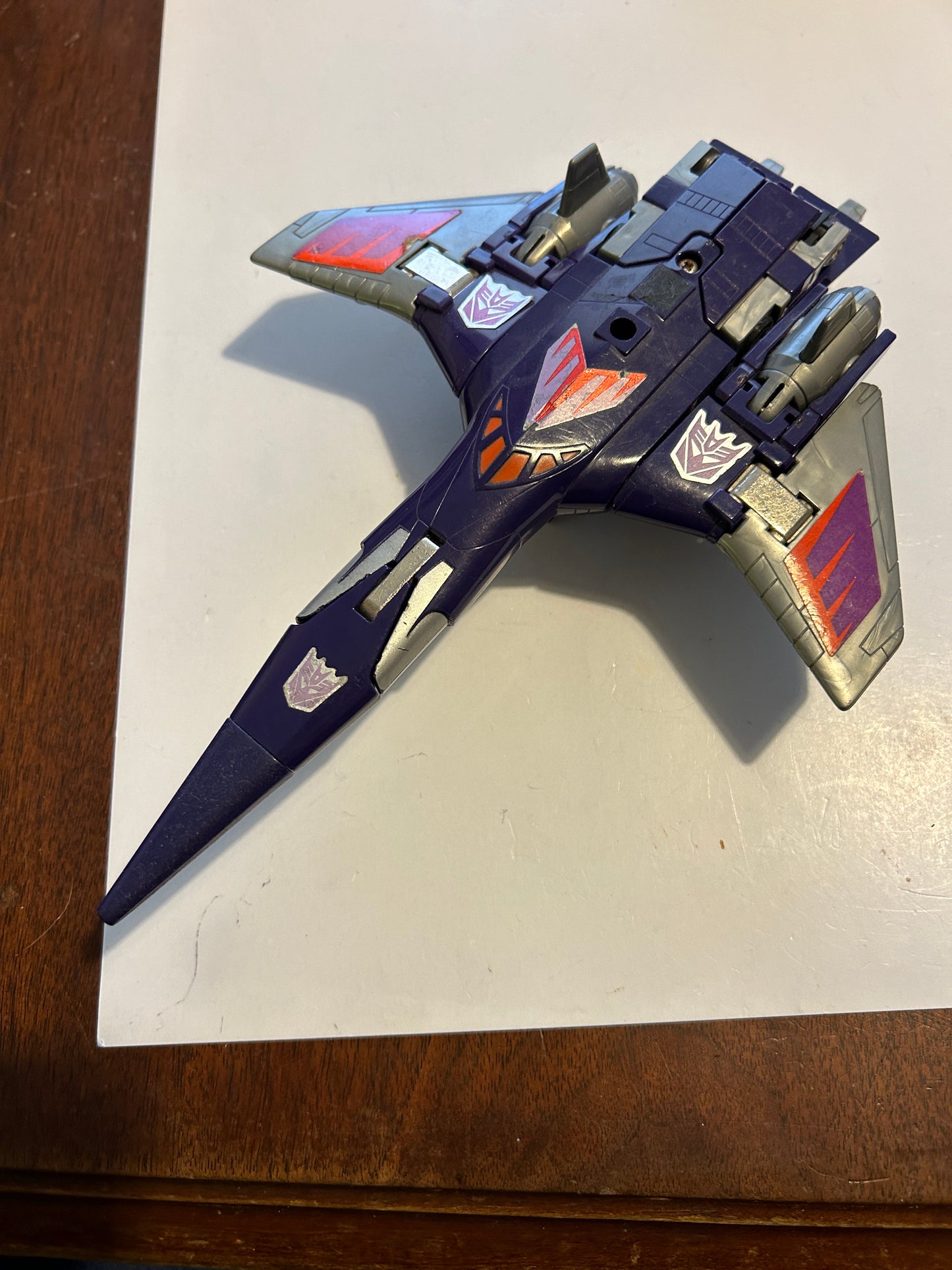 TF G1 Cyclonus Targetmaster incomplete