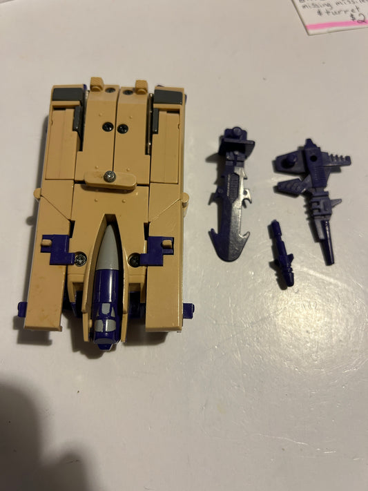 TF G1 Blitzwing incomplete