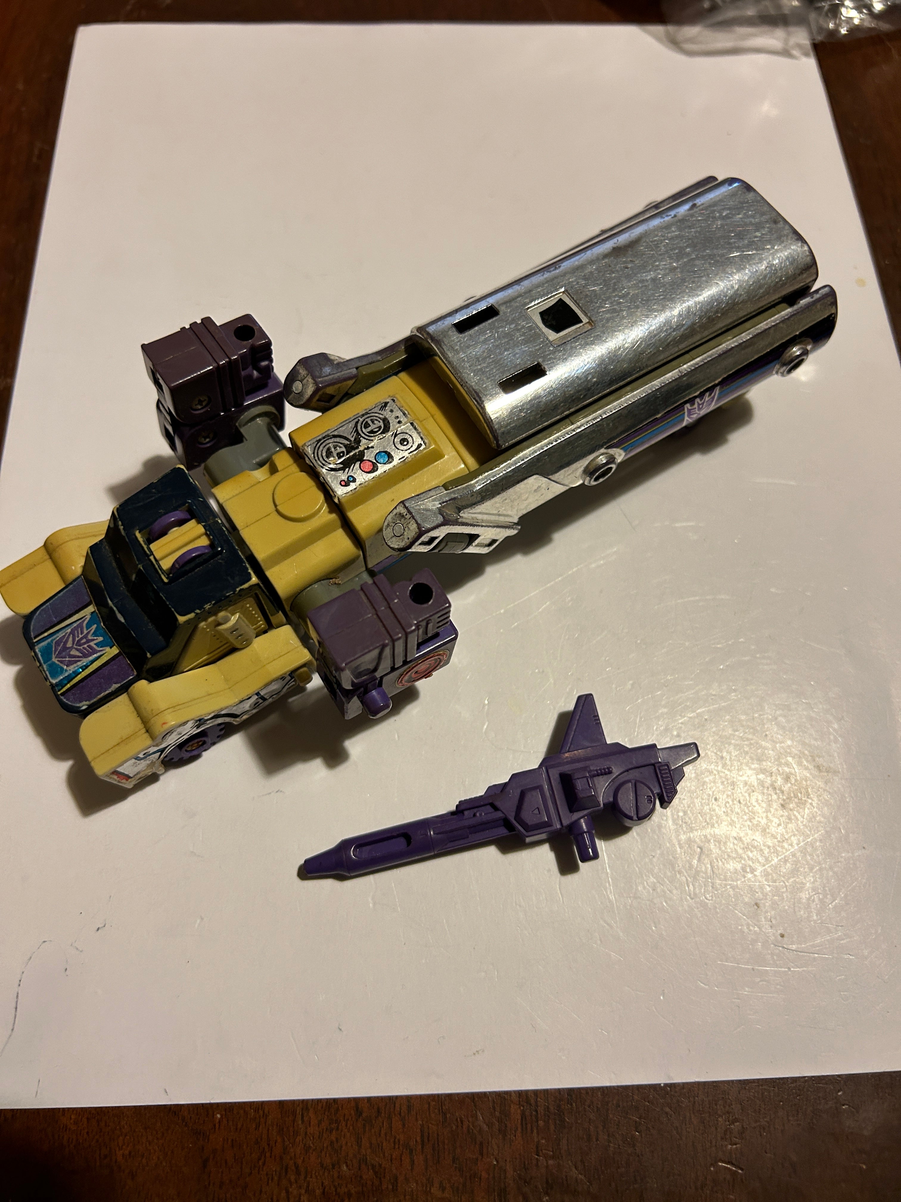 Octane Toy TF G1 Octane incomplete – Brad's Toys