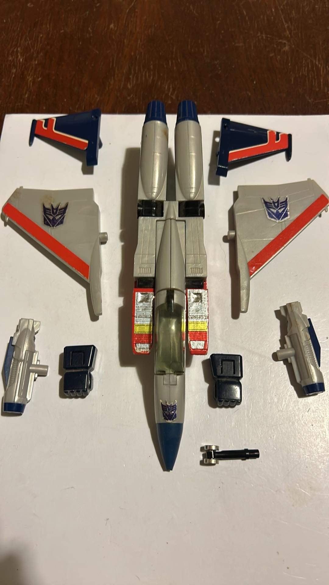 TF G1 Starscream incomplete