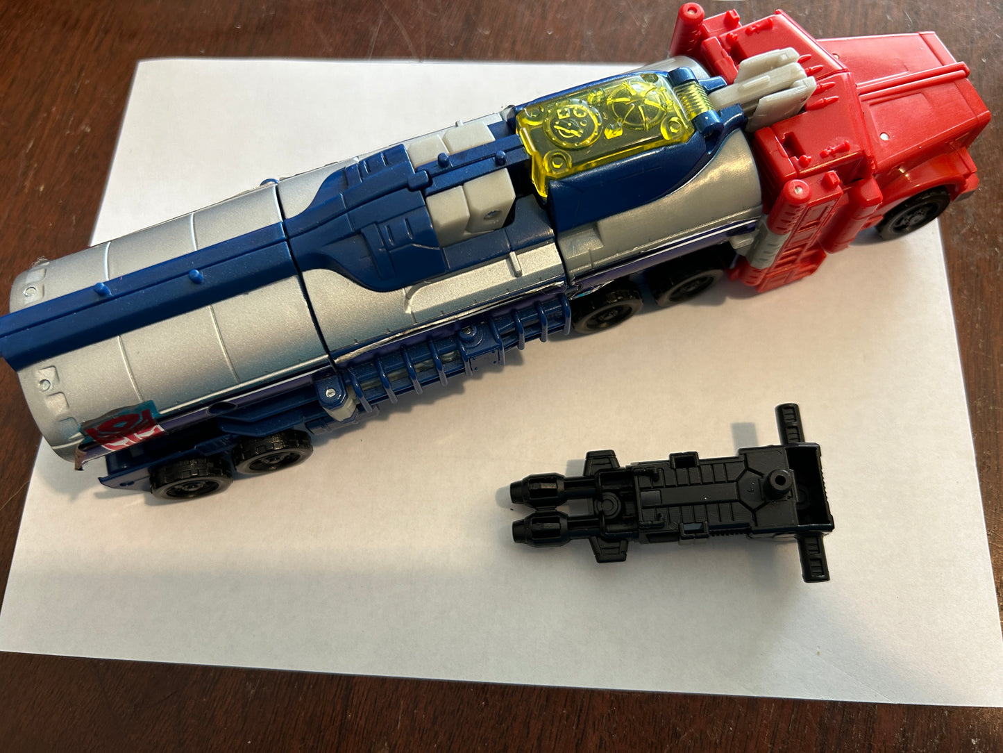 TF Titans Return Optimus Prime voyager incomplete