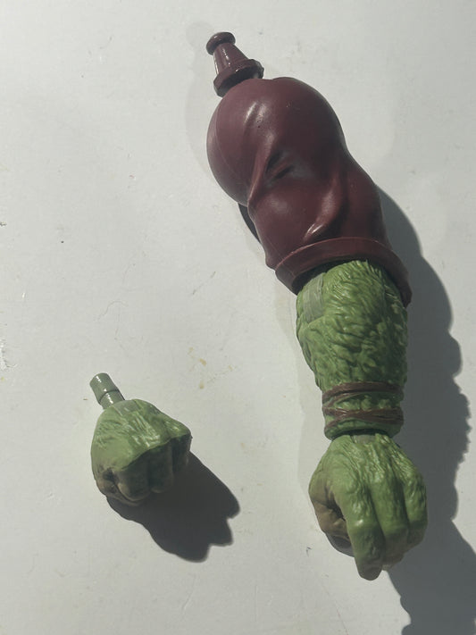 Marvel Legends Rintrah left arm and fist