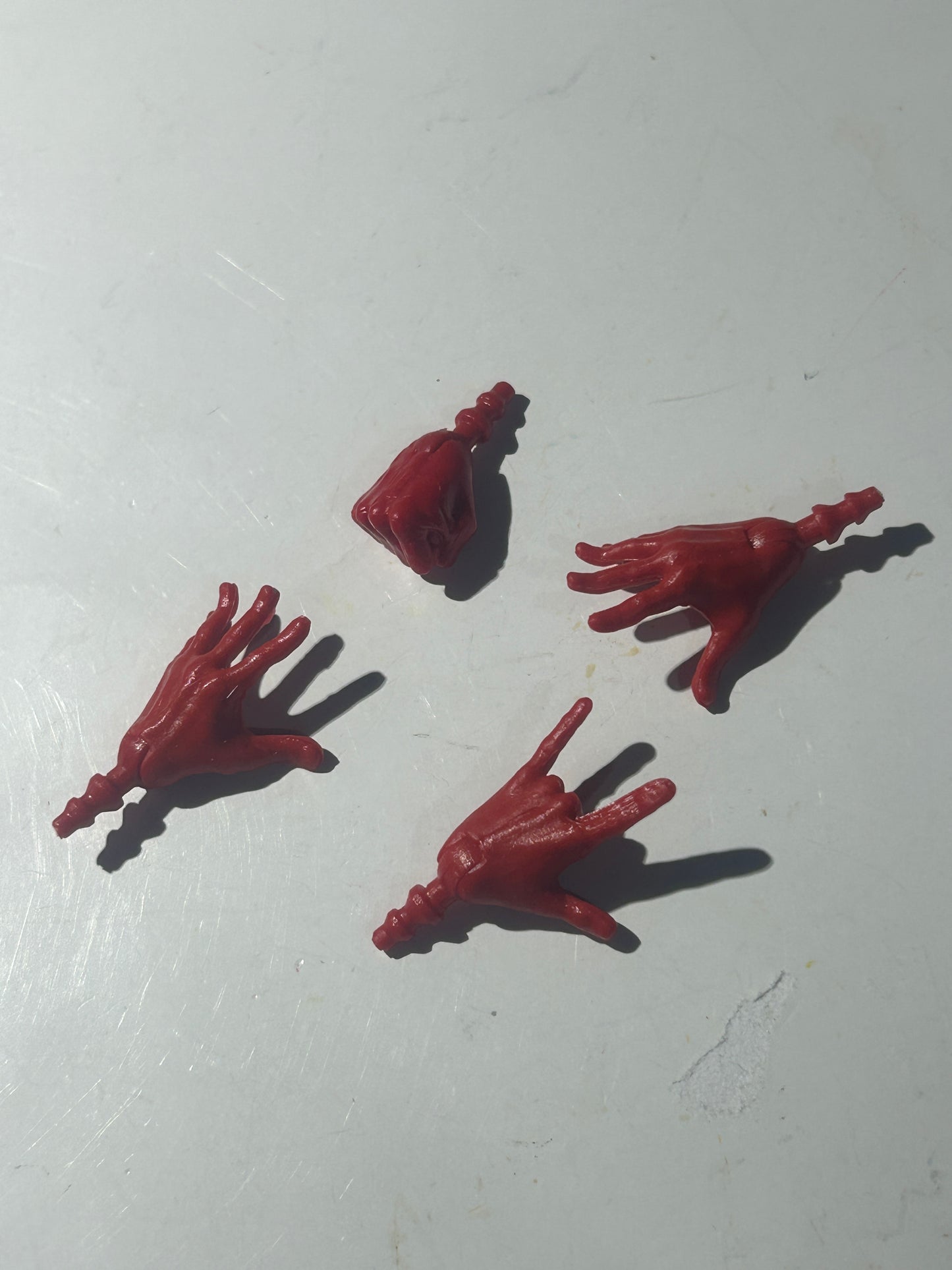 Marvel Legends Scarlet Spider hands