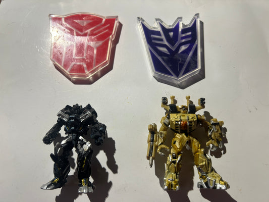 TF Movie 2 ROTF Titanium Ironhide vs Deep Desert Brawl