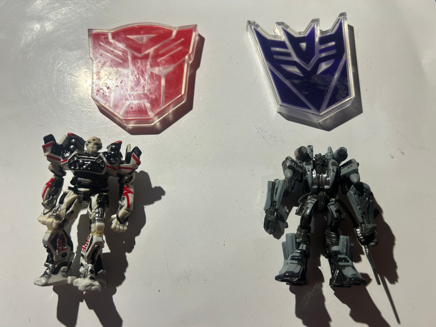 TF Movie 2 ROTF Titanium Ratchet vs Blackout