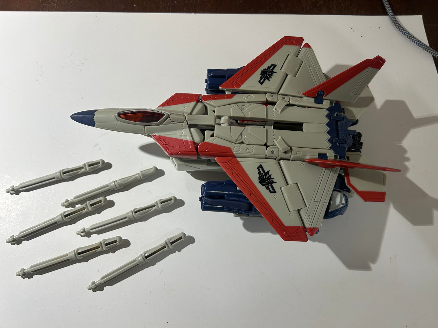 TF Movie 1 Starscream voyager (G1 colors Target excl)
