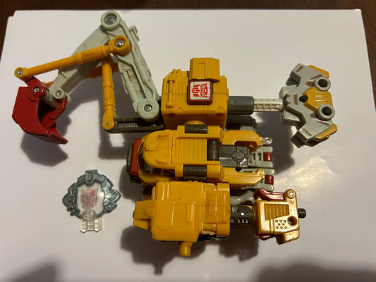 TF Cybertron Longrack (worn cyberkey)