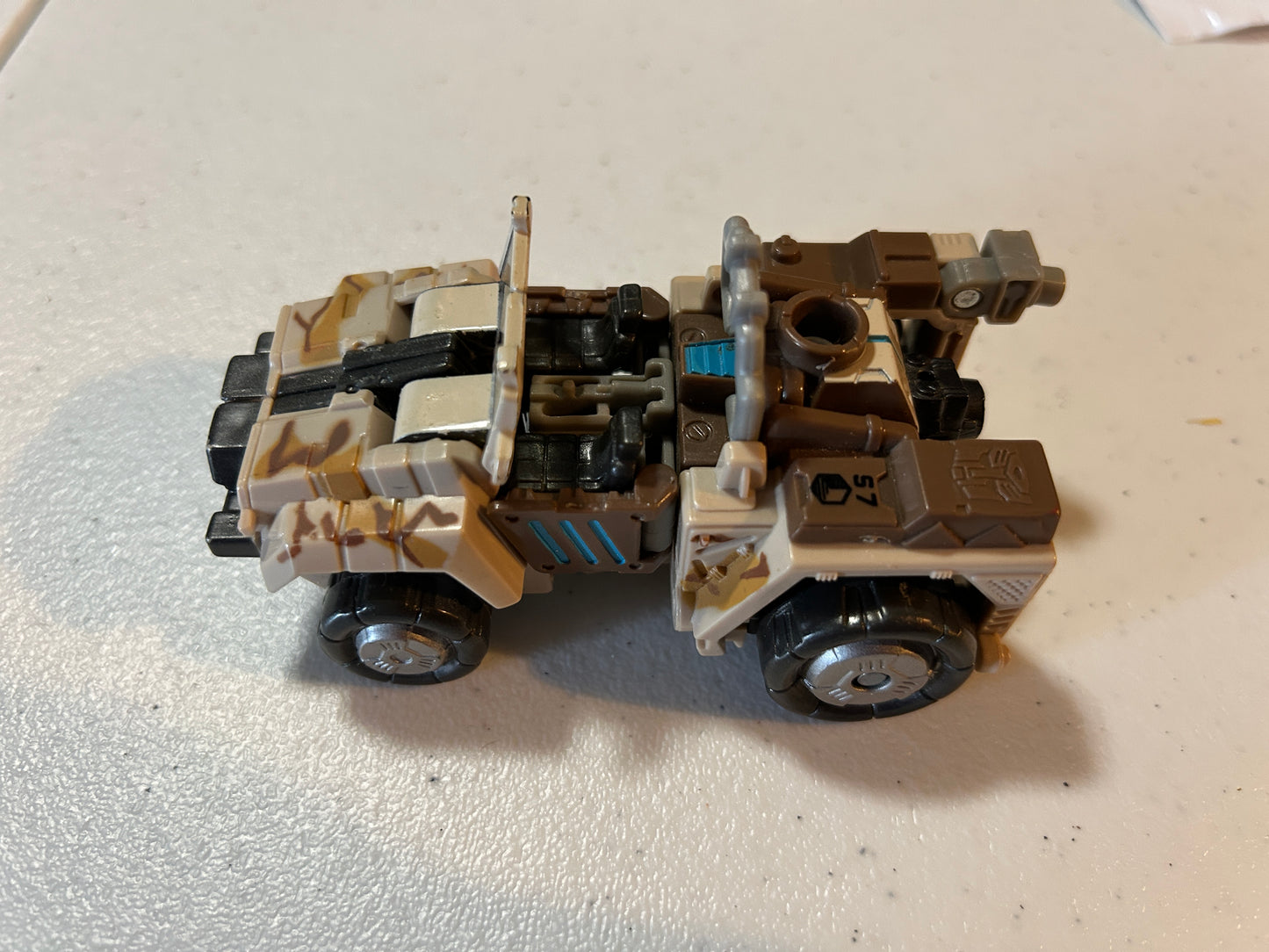 TF Movie 1 Crosshairs scout incomplete