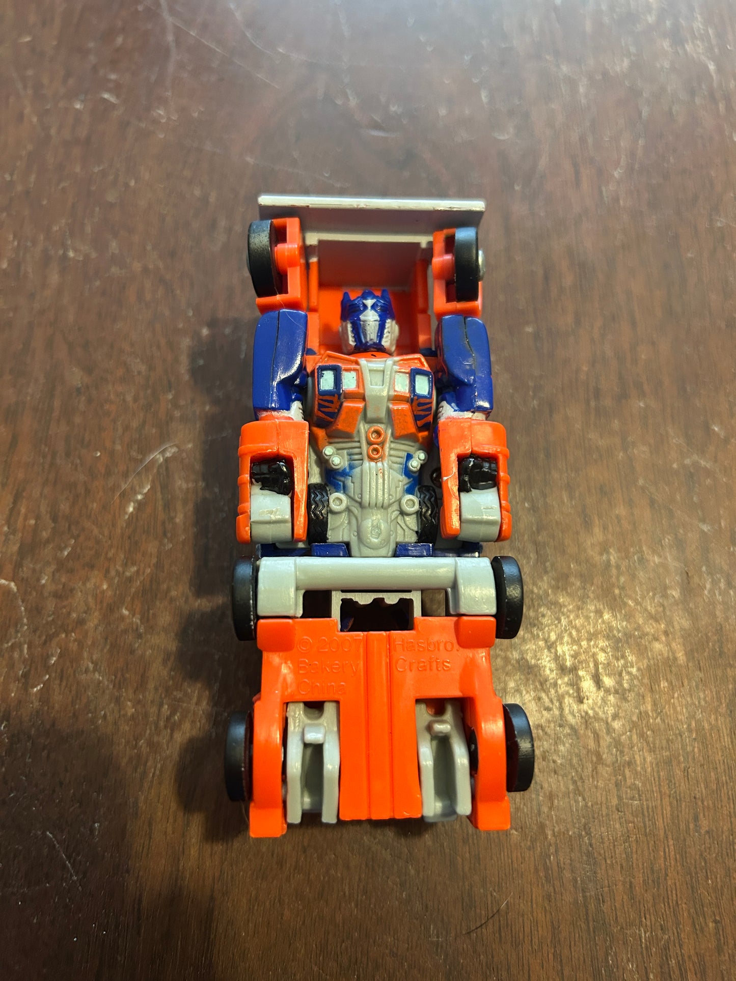 TF Movie 1 Optimus Prime cake topper