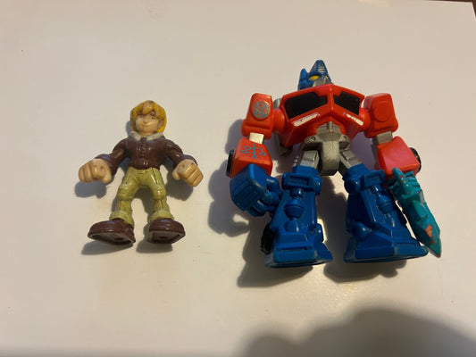 Rescue Bots Optimus Prime & Cody Burns