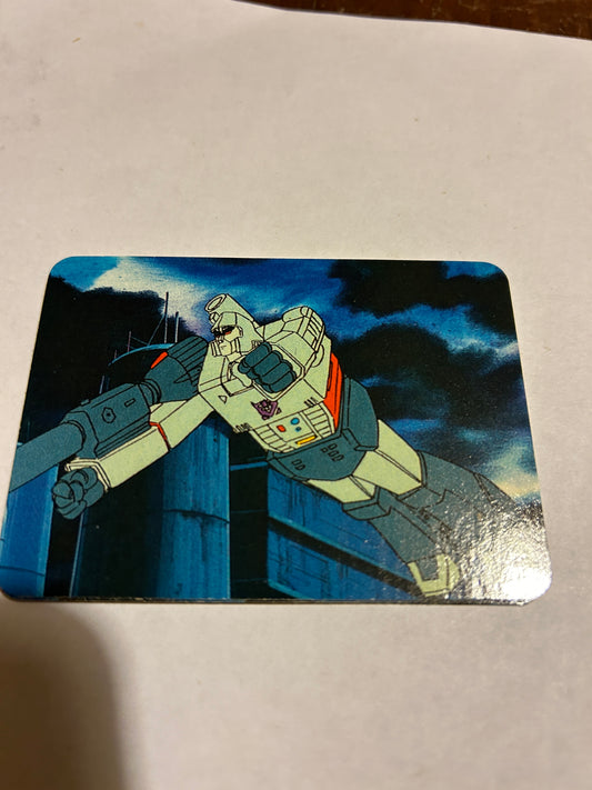 TF G1 Milton Bradley Action Card #183 Thirst For Oil